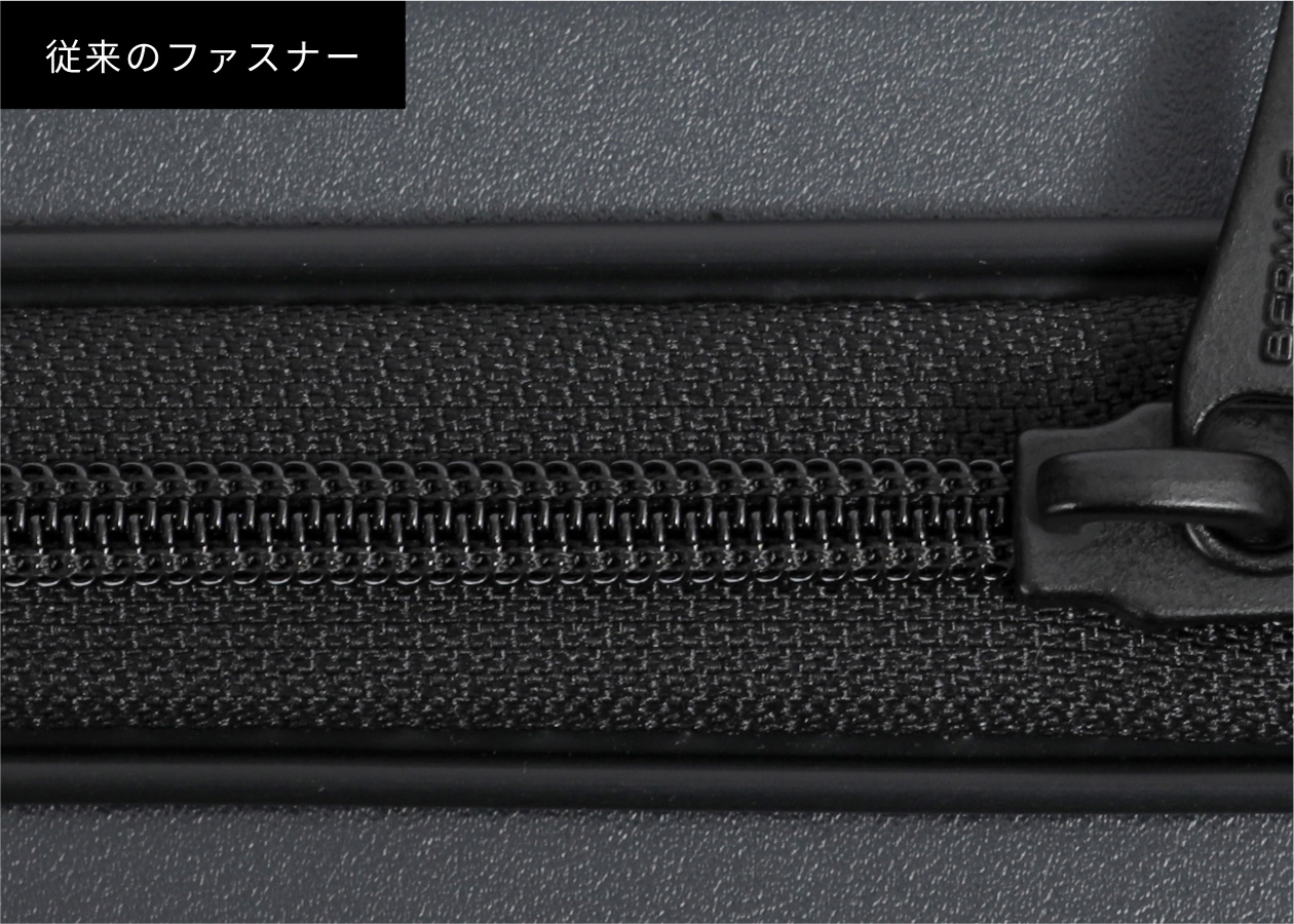 従来のファスナー