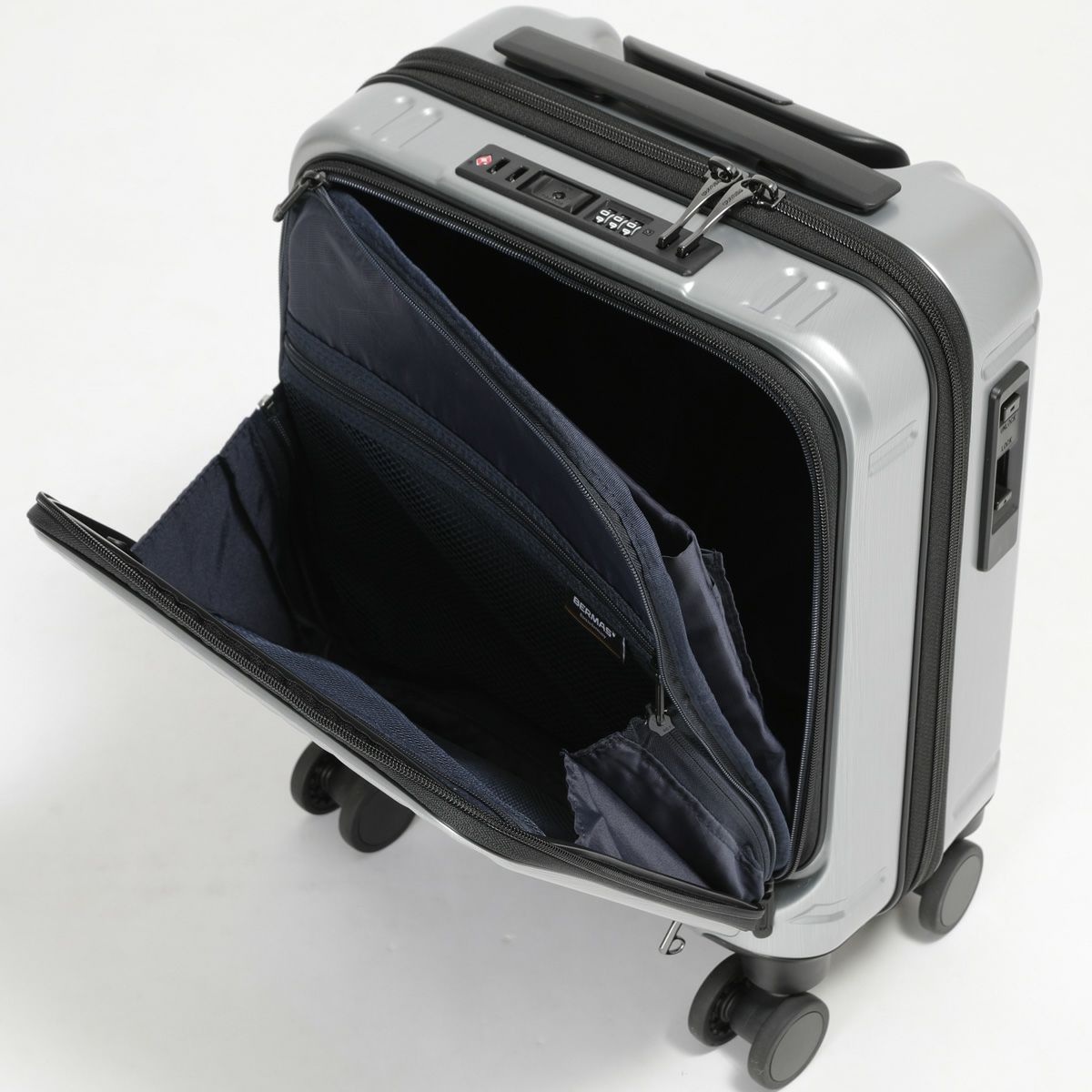 バーマス インターシティ 60524フロントオープンスーツケース