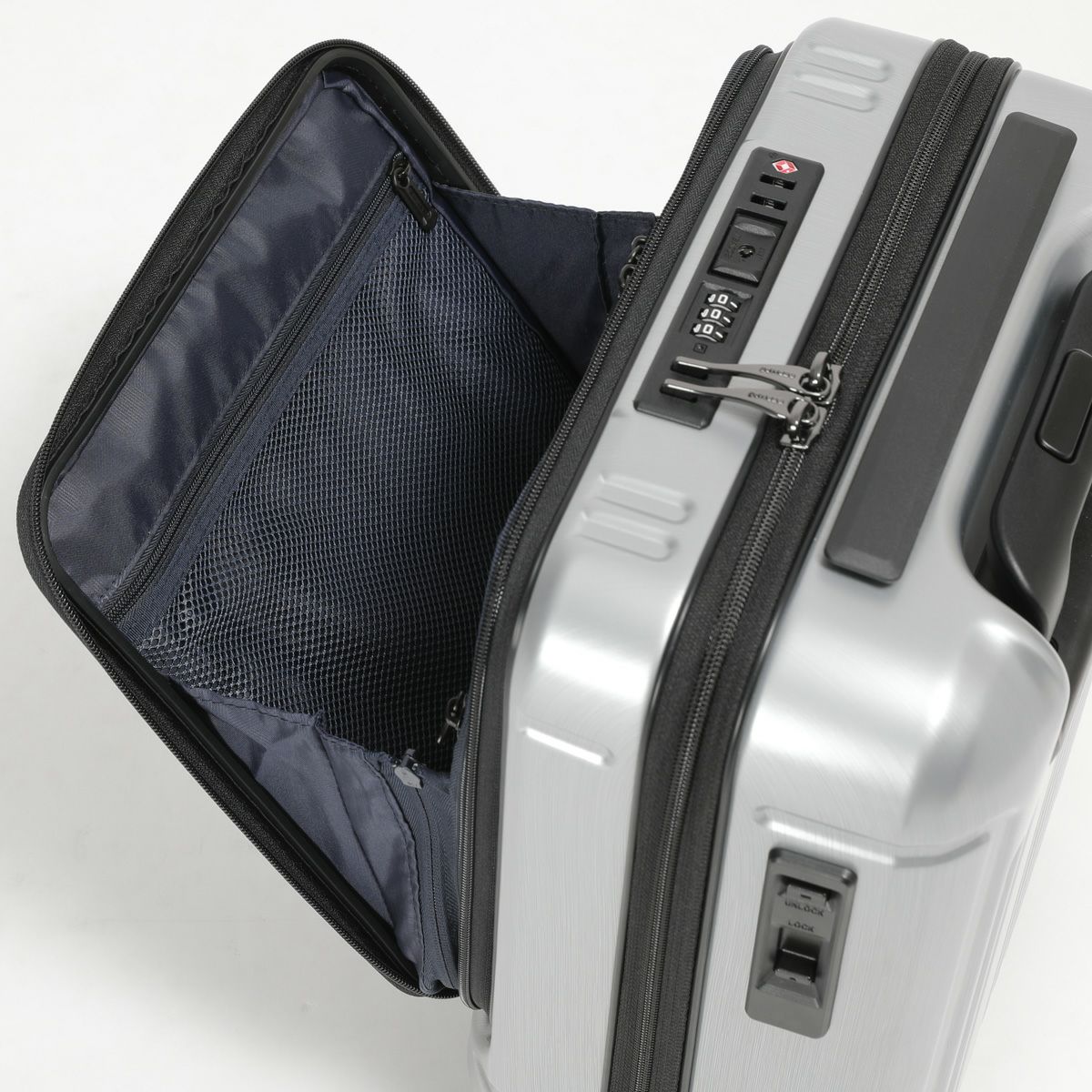 バーマス インターシティ 60524フロントオープンスーツケース